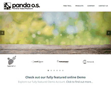 Tablet Screenshot of panda-os.com